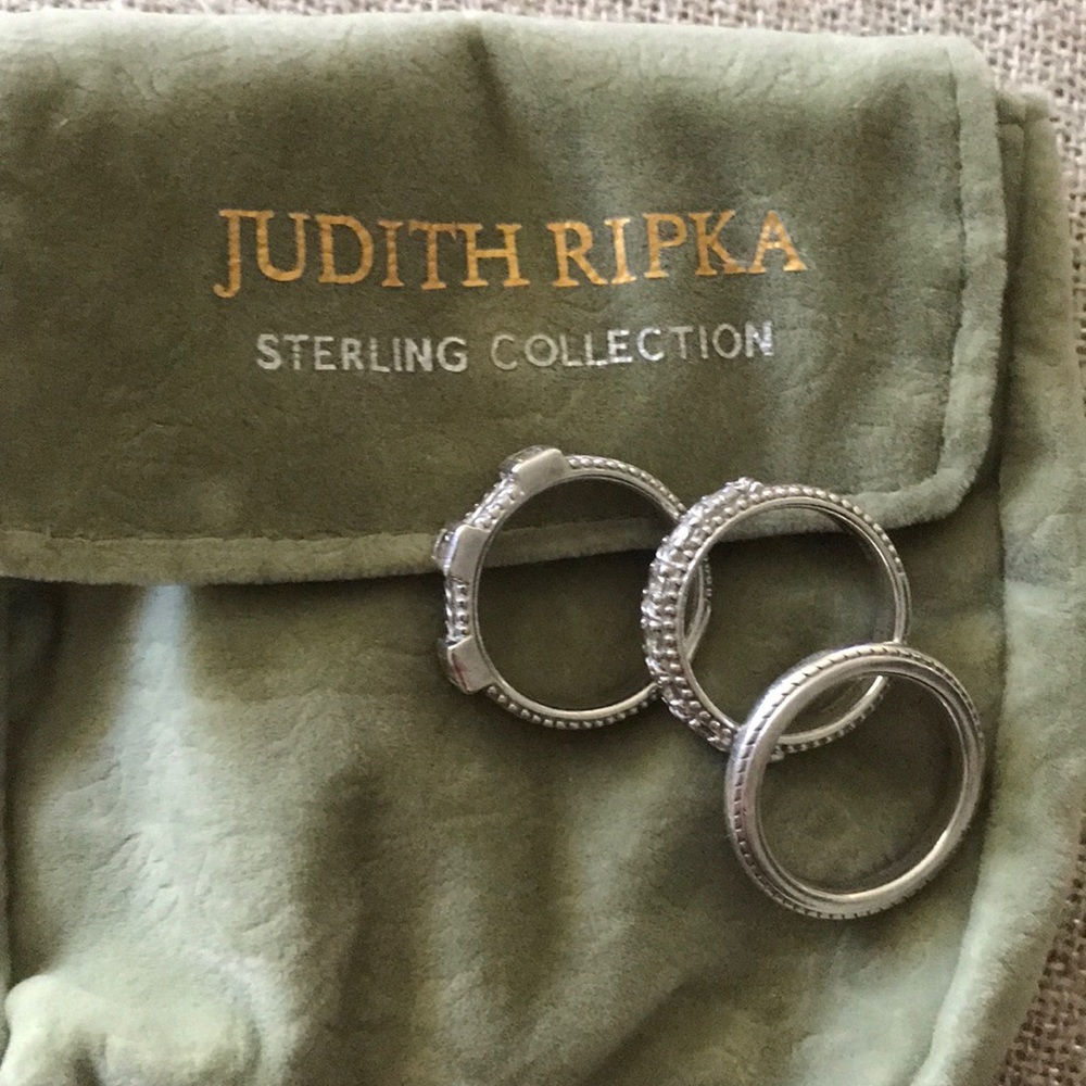 Judith Ripka ring set - Picture 2 of 2
